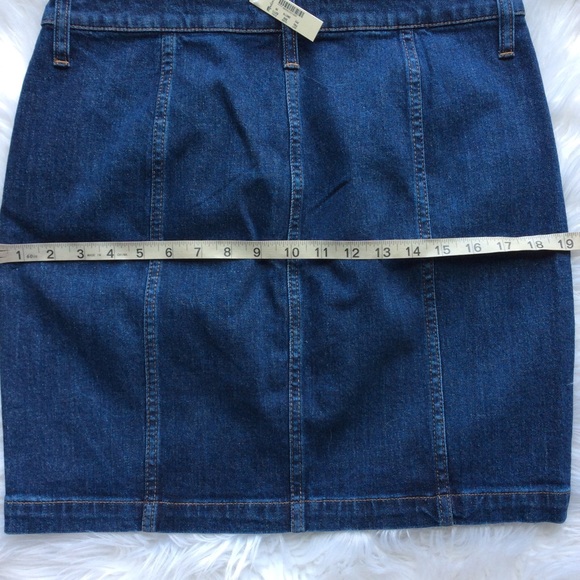 ⭐️HP⭐️NWT Madewell Stretch Denim Skirt - Picture 7 of 12